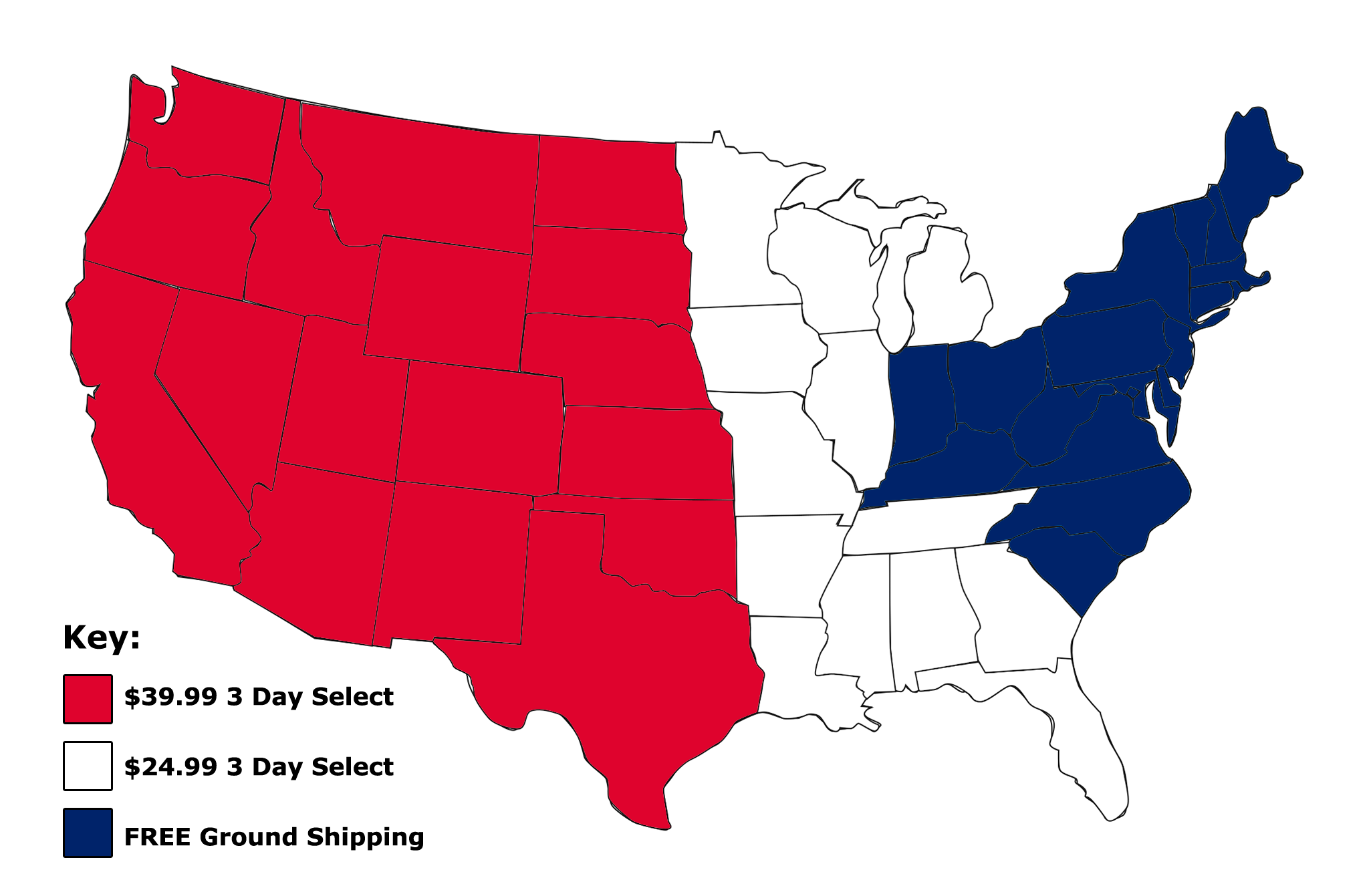 Flat Rate Shipping  UPS - United States